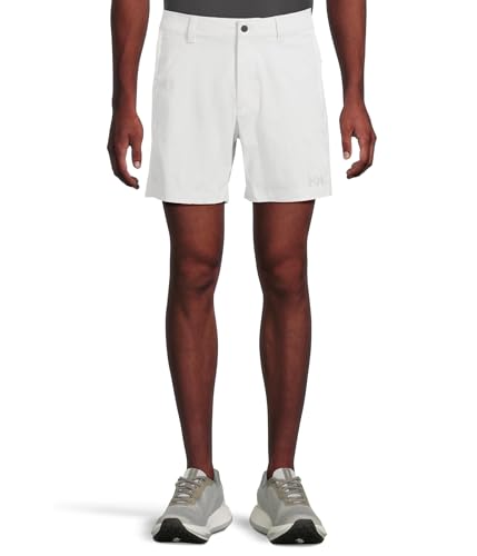 Helly-Hansen Move Qd - Pantalones cortos para hombre (6 pulgadas), Nimbus Cloud, Small
