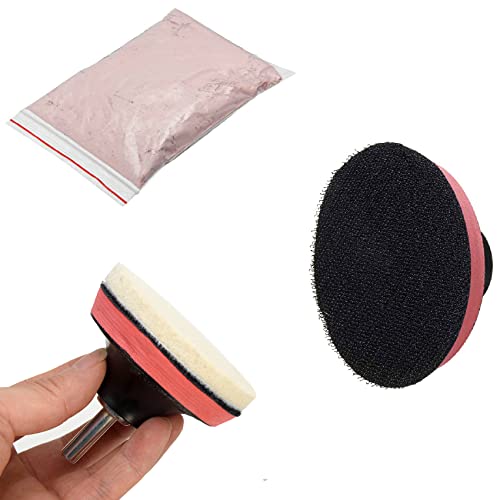 Kakalote Kit de Polimento de Vidro 9 Peças/Conjunto Removedor de Arranhões Profundos Multifuncional