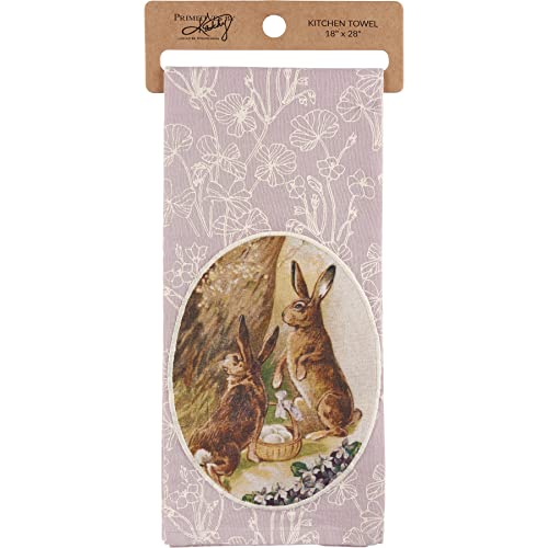 Primitives by Kathy Bunnies in Outdoor Scene Kitchen Towel