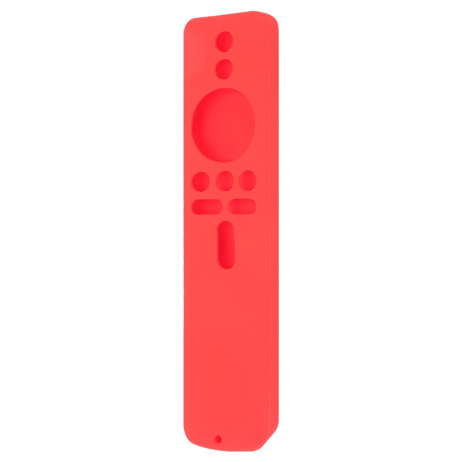 Cover per Telecomando in Silicone Antiscivolo per TV Stick 4K - Custodia Protettiva Antiurto con Cordino - Materiale Lavabile, Accesso Completo Ai Pulsanti (Insieme rosso)