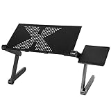 Multi Anwendungen: Multi-funktionaler, anpassungsfähiger Laptop Stand der auch als TV Esstablett benutzt werden kann.