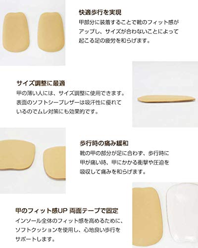 革靴のサイズ調整におすすめのタンパッドはこれだ 4種類を比較 ロブ子の日記