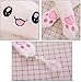 CNHNGTS Funny Plush Bunny Moving/Jumping Rabbit Cute Unisex Animal Ear Flap Hat with Paws for Women Girls, White, One Size