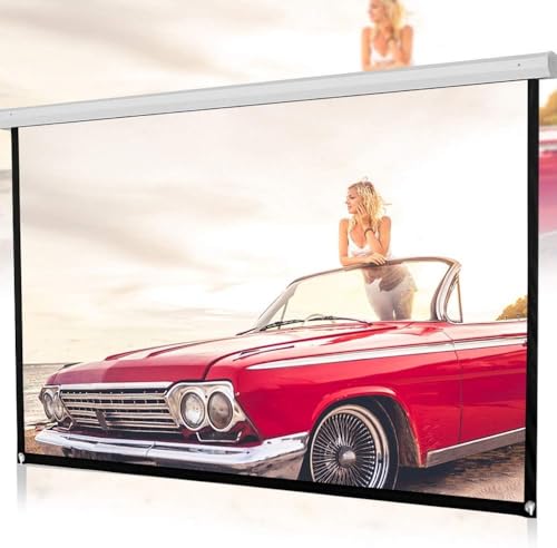 Pantalla para proyector portátil 84 pulgadas miniatura 2