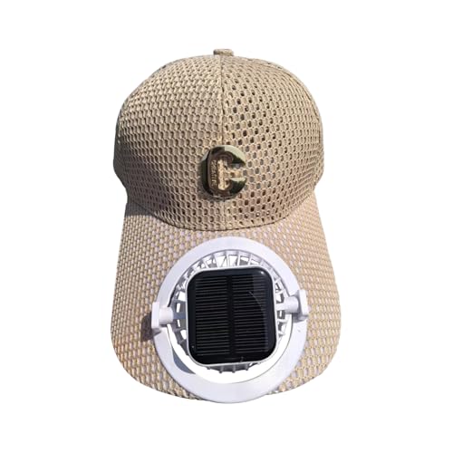 Casquette avec ventilateur solaire 3 vitesses rafraîchissante outdoor