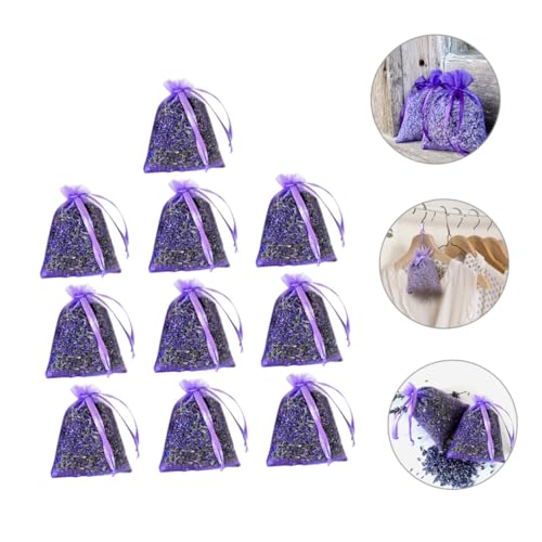10 bolsas de sacos de lavanda para armario miniatura 6