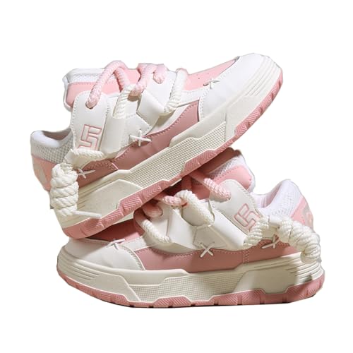 Baskets Y2K roses Artykey à étoiles mignonnes pour femme en taille 36