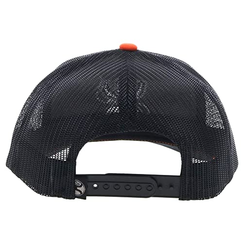 Image of HOOEY Arc Trucker Hat for Men - Adjustable Snapback Baseball Cap - Western Work Hat for Welders Structured 6 Panel