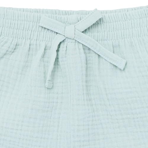 Modern Moments by Gerber Toddler Girls\' Top and Shorts Set, Light Sky, 3T - Thumbnail 5