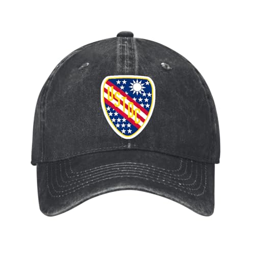 Washed Denim Hat|US-Taiwan Defense Command