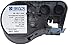 Brady M-125-1-342 Polyolefin B-342 Black on White Label Maker Cartridge, 15/64" Width x 1-1/64" Height, For BMP51/BMP53 Printers