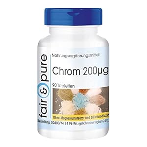 Fair & Pure Chromtabletten 200mcg 90 Stück