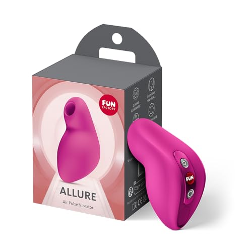 Fun Factory Allure | Druckwellenvibrator für Frauen | berührungslose Klitorisstimulation | Vibrator mit Druckwellen & Vibration | IPX7 wasserdicht | USB-C