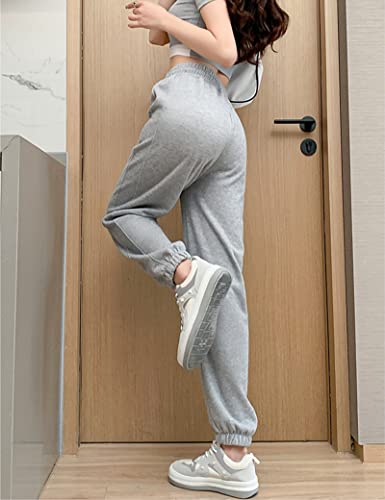 Kiench Teen Girls' Sweatpants High Waisted Pull On Youth Joggers with Pockets3