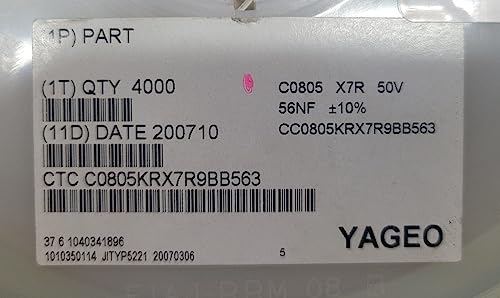 (50 PC) CC0805KRX7R9BB YAGEO