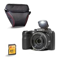 Kodak Pixpro AZ255 Fotocamera Bridge 16MP Zoom 25x – Include Custodia E SD 32GB, Video Full HD, Grandangolo 24mm, Schermo 3", Bianca - 5