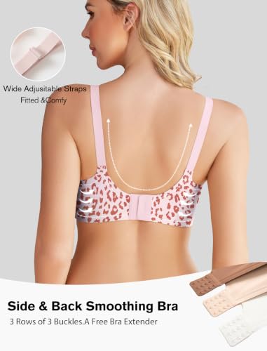 Image of Avidlove Wireless Bras for Women Push Up No Underwire Bra Full Coverage Seamless Bralettes Support Comfortable Everyday Bra