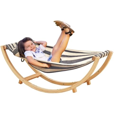 FUNLIO Wooden Rocking Chair for Kids Cover