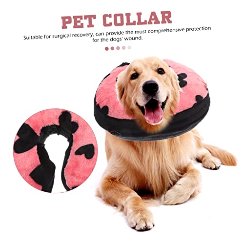 Collar inflable para gatos y collar protector para comidas accesorio cómodo Beavorty 6