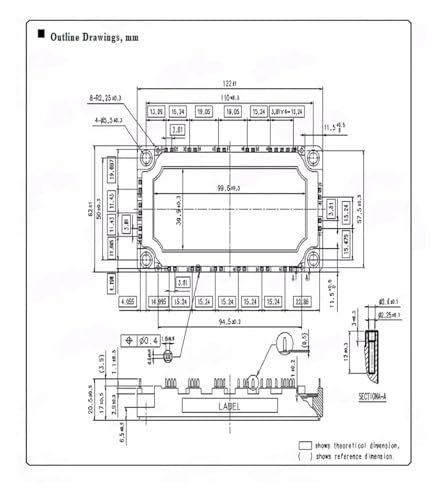 Module d'alimentation 7MBR75U2B060-55 contre les surchauffes d'onduleurs - 3