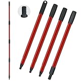 Mop Handle Replacement for Ocedar 4 Section Mop Replace Handle Compatible with O-Cedar Spin Mop Refills and...
