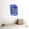 Wee Blue Coo Quote Shine Stars Unframed Art Print Poster Wall Decor 12X16 Inch #2
