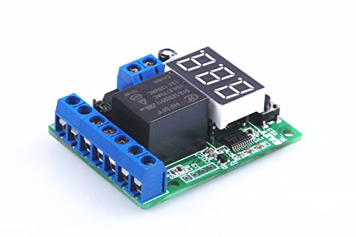 Knacro Multifunction Relay Module Voltage Control Relay Signal Timing Start Trigger Timer Auto Time Delay Relay Vt2.3 Dc 12V #TOP1