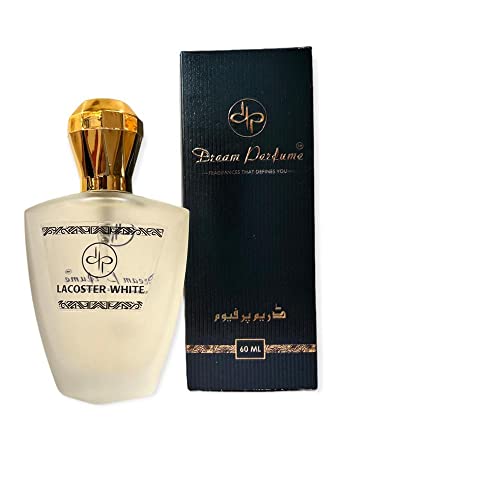Dream Perfume Lacoster White Fragrance that defines you Men Women Unisex Adult -60ml