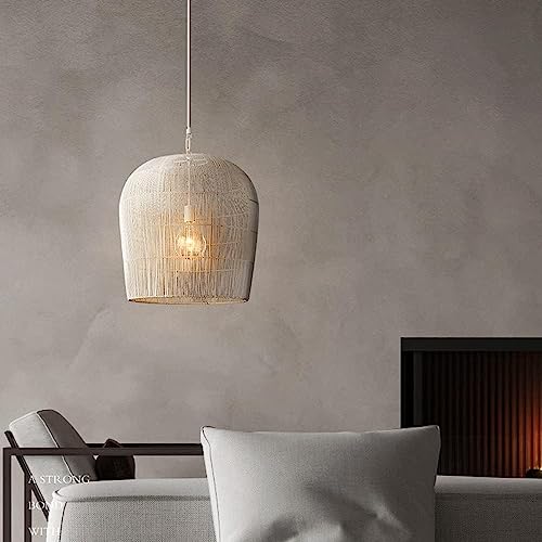 Éclairage ferme moderne en rotin noir pour sublimer un plafond