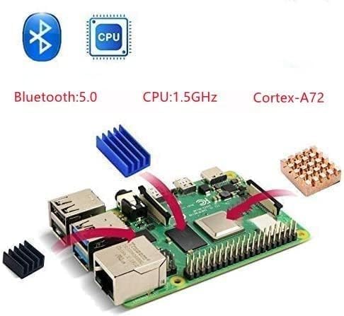 Amazon.com: Vemico Pi 4 Model B 8GB Starter Kit with Card