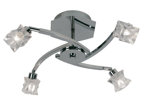 Plafonnier Kane Oaks Lighting illumine votre salon moderne