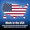 Clean Revolution Advanced All Season Windshield Washer Fluid Ultra Low VOC Formula - Extreme -27°F Winter Protection - Made in USA #5