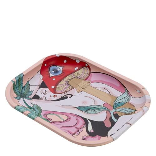 G-Rollz - Rolling Tray - Dekorative Schale aus Metall - mushlover