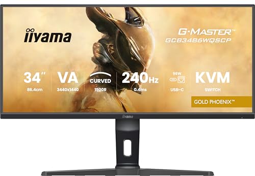 iiyama GCB3486WQSCP-B1 écran gaming incurvé 34" UWQHD 240Hz - photo 3
