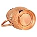 Pure Copper Water Pitcher 70 Ounces | Handmade Hammered Large Jug with Lid | Unlined Uncoated Chemical Free for Ayurveda Health Benefits | Decorative & Functional – Vintage Style for Home & Gifting