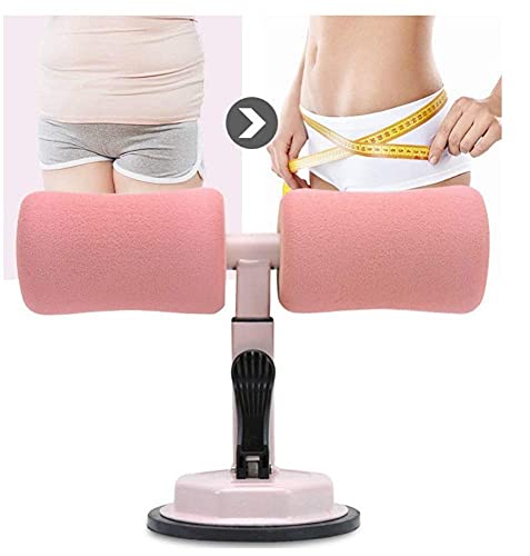 Kixre Sit-Up Bar Aid-Accessories, Portable Suction Cup Sit-Up Aid Assistant Tool for Men & Women, Abdominal Gym Exercise Muscle Household Fitness Equipment
