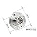 HOMESOM Adapter Flange 5/8-11 Thread Aluminium Flange Nut For Power Tools Replacement Parts 2 Pieces
