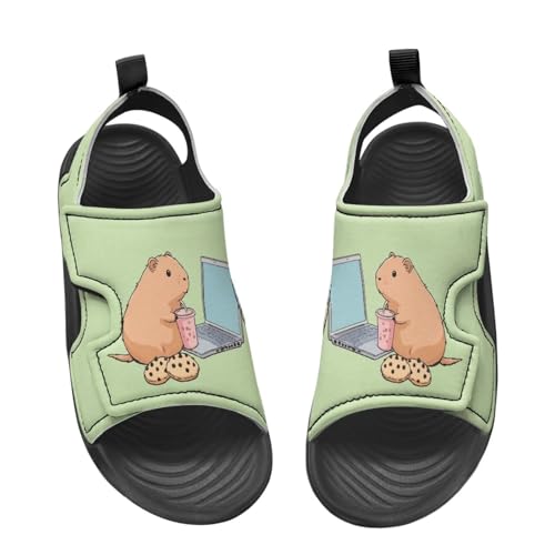 Nylon buckle Daisy Floral Hamster Kids' Sandals for Boys Suitable for Outdoor Play Fashioned Walking Shoes2