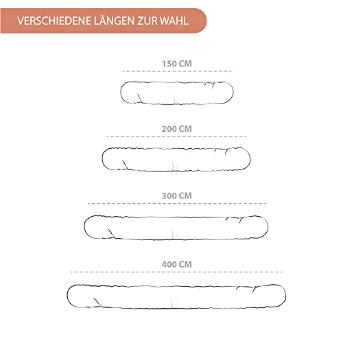 Totsy Baby Seitenschläferkissen Bettschlange Body Pillow 200 cm Baumwolle - Kopfkissen lang Bettrolle Schlafkissen Nackenrolle Kissen Eulen – Bild 4