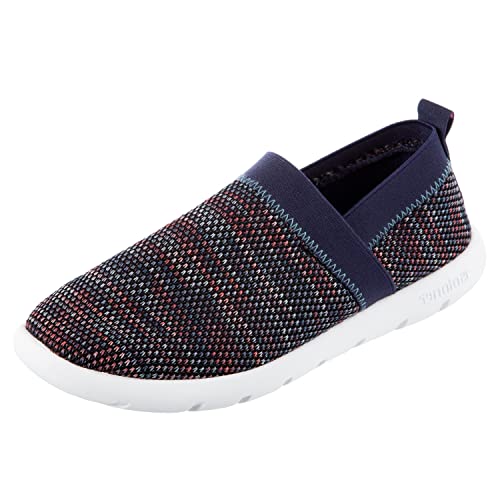 Slip-on femme Isotoner en maille élastique légère et respirante