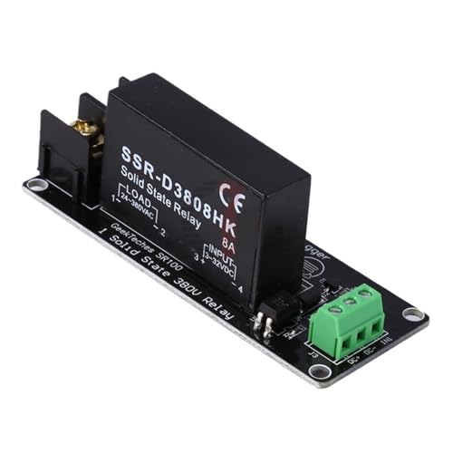 Relais statique SSR 380V 8A module de commutation automatique pour domotique et chauffage