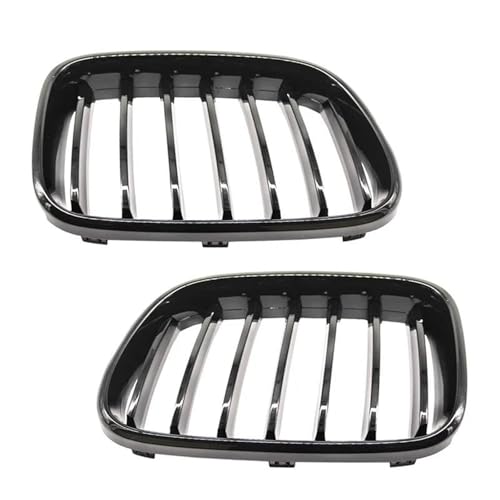 Parrilla delantera de competición para X3 F25 2010-2013 en color negro brillo de una línea