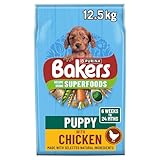 BAKERS Puppy Chicken with Vegetables Dry Dog Food 12.5kg
