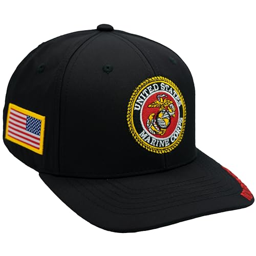 Gorra con logo de Marines para hombre miniatura 2
