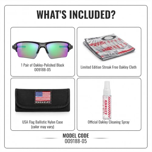 Image of Oakley FLAK 2.0 XL OO9188 Rectangle Sunglasses With Official Eyewear Kit | Men's & Women's Sunglasses