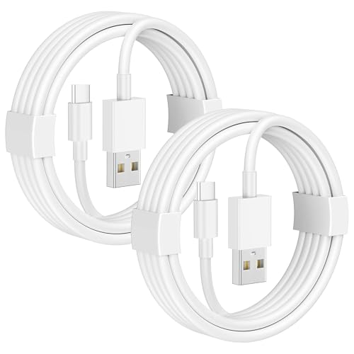Car Carplay Cable for iPhone 16/15 Pro Max/Plus/16e USB C Charger Cord, 2Pack USB A to USB C Cable for iPad Pro 13/12.9/11 inch, iPad Air M3 M2 5th/4th Mini 7th/6th Gen Car Charger Charging Cord 3FT