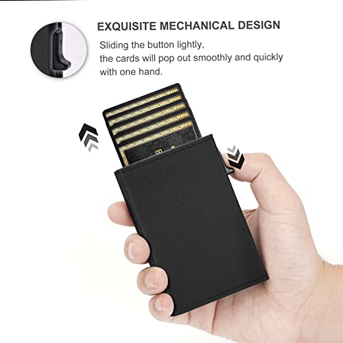 Aiuwo Mens Slim Wallet With Money Clip Rfid Blocking Credit Card Holder Minimalist Smart Wallet For Men With Gift Box (Cross Black) #TOP3