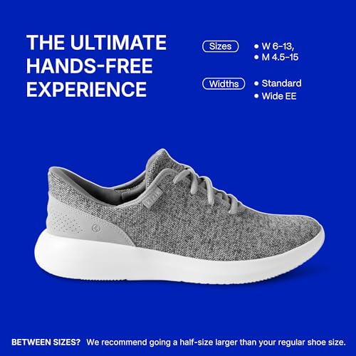 Kizik Slip On Sneakers: Madrid - Comfortable All-Day Wear, Hands Free Convenience, Breathable Knit Top, Mens & Womens Walking Shoes with Arch Support - Regular Width4