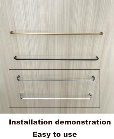 Sturdy 36" Gondola Shelf Wire Guard Rail - Anti-Fall Protection for Retail Shelving, Adjustable Silver Front Fence for Shoe Racks & Bookcases, Fits 8-46 Inches