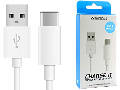 Advanced AccessoriesUSB Type C Fast Charging Cable 3M, Extra Long PS5 USB C Cable, 4K Data Transfer with 8000+ Bend Test Compatible for Samsung Galaxy S21 Series, Pixel, Macbook, Ipad Pro